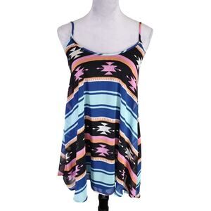 Show Me Your Mumu Top Womens Small Camisole Blouse Strappy Cowgirl Western